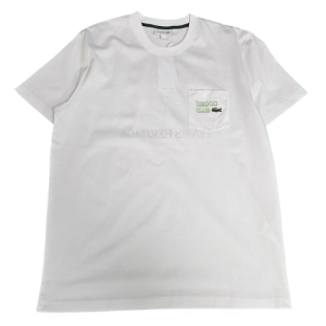 Lacoste Croco Club Shirt – White, 3/S