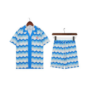 Casablanca Wave Knit Set Ocean Wave – 3XL