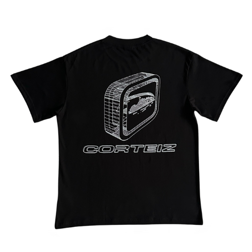 Corteiz Blueprint Shirt Black – Black, S