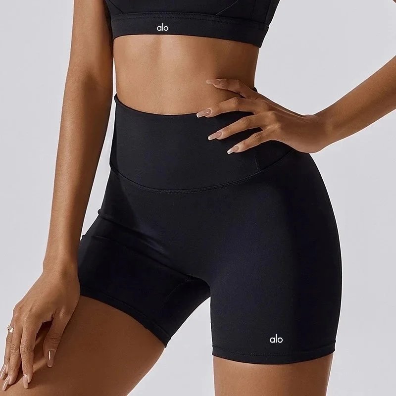 High-waisted, butt-lifting workout outerwear running and fitness three-quarter-length pants – Advanced shade-trolling, S