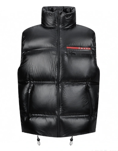 2024 Autumn and Winter New Down Vest-CY – Black, S