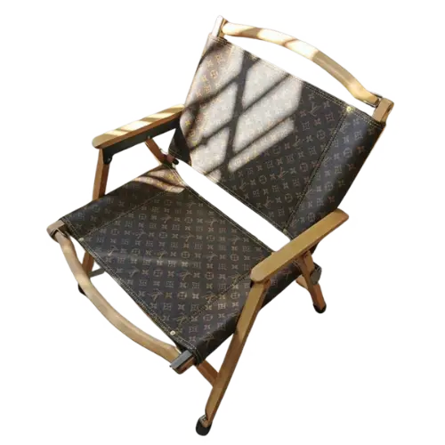 Classic old flower retro folding chair, export beech chair frame, classic old flower with imported anti-velvet skin bottom, size 50cm wide overall height 60cm sitting surface 31cm from the ground, can be split