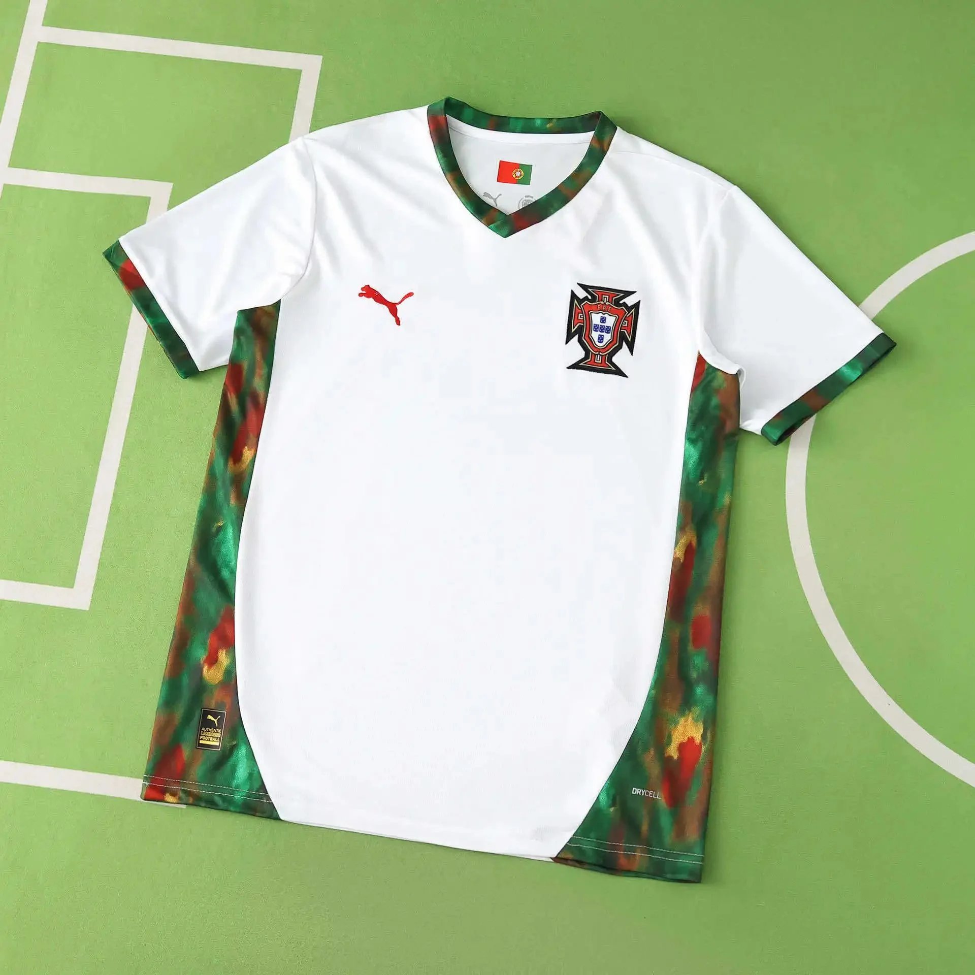 2026 Portuguese white training suit Thai version (Customized items are final and cannot be returned or exchanged.) – Thai version, S