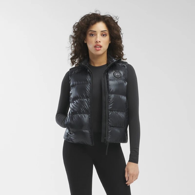 CANADA GOOSE Canada Goose Cypress Women’s Black Label Down Vest 2237 LB – 2XS, 61 Black