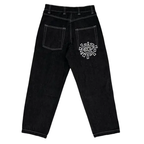 ADWYSD Denim Jeans / Pants Black / White – Option 341C0057, S