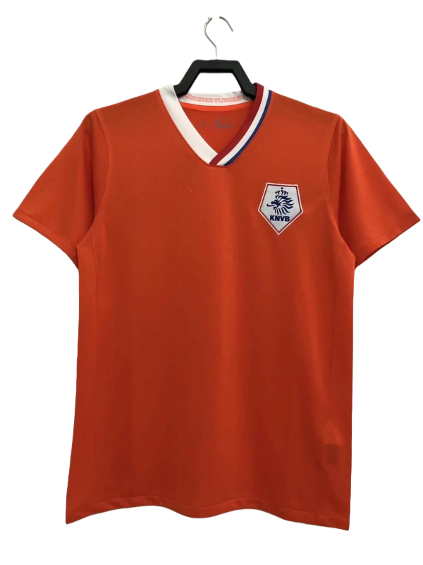 2008 Season Holland home retro fan version [if the print number is customized, it will not be returned – 1, S
