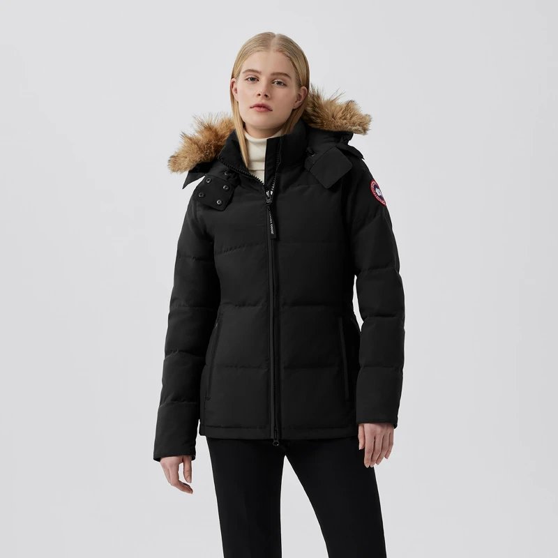 CANADA GOOSE Canada Goose Chelsea Women's Parka Goose Down Jacket 3804 L – 2XS, 61 Black