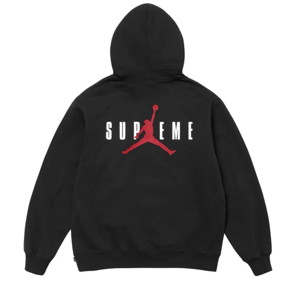 American Style Street Tide Winter Fleece Hoodie-CY – E575# black, S