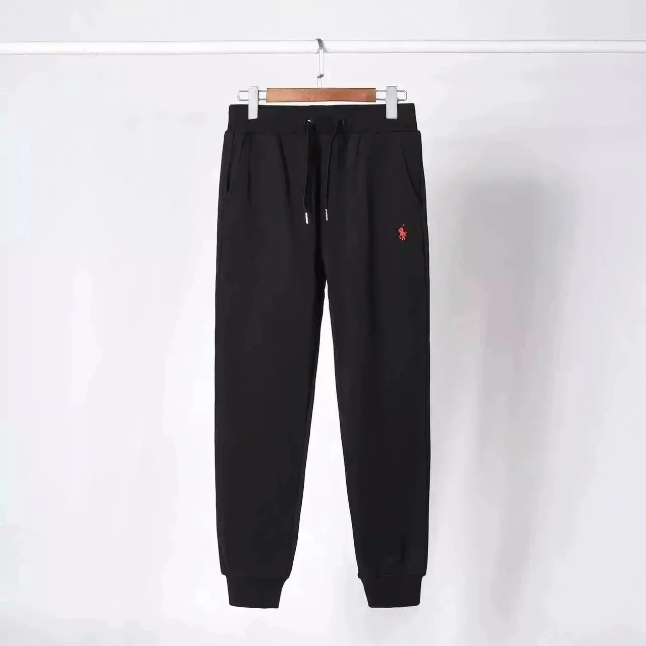 Trousers – Black pants with a red label *Top quality, M 55-65KG