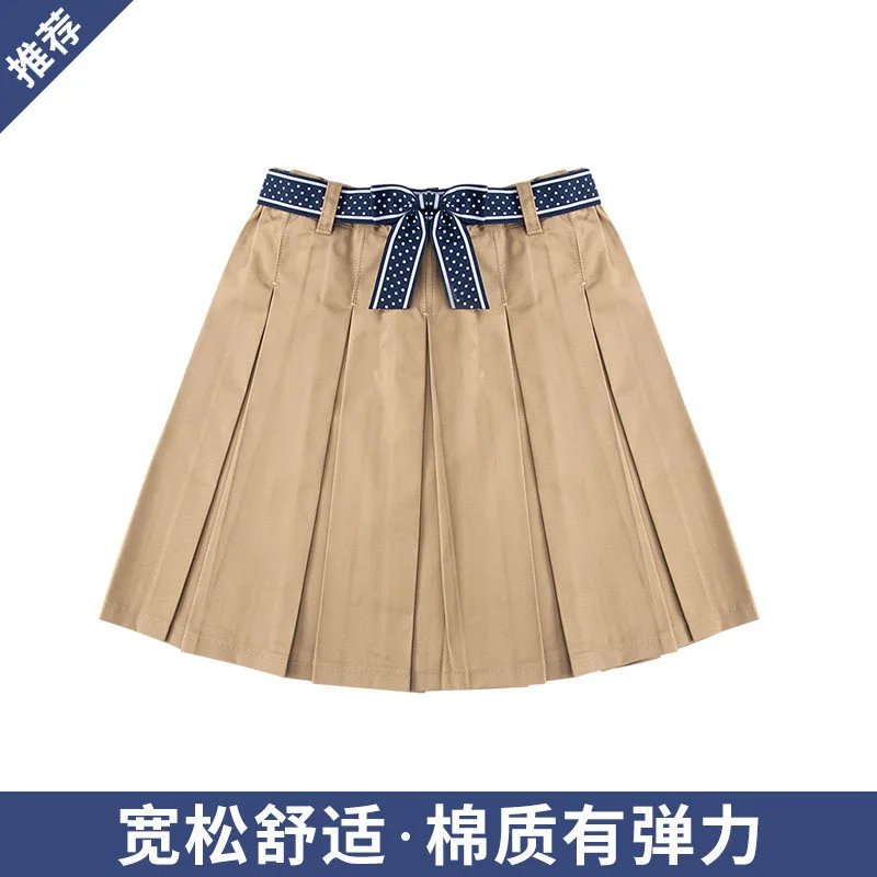 Skirts – Khaki Bow Skirt DQ 02, 120cm