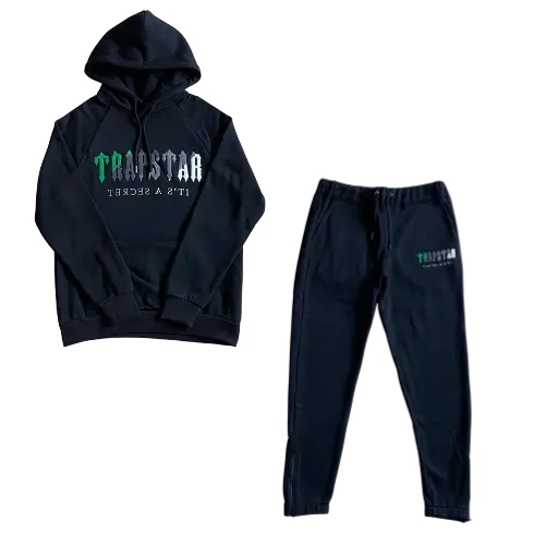 Chenille green-label set – Black, XS