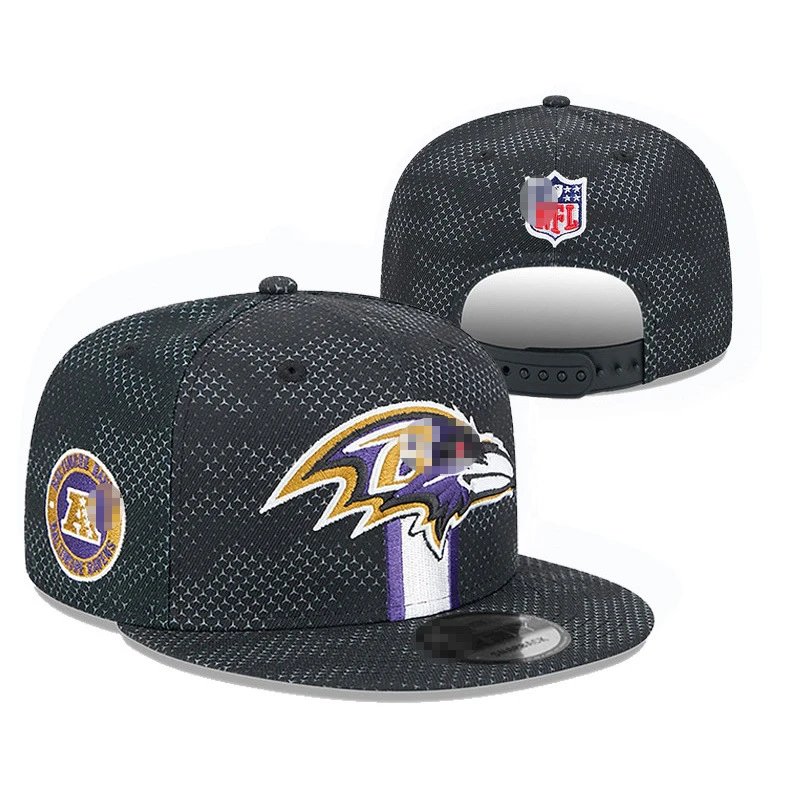 户外防晒遮阳帽NFL男女刺绣平沿帽美式嘻哈橄榄球队帽宽檐