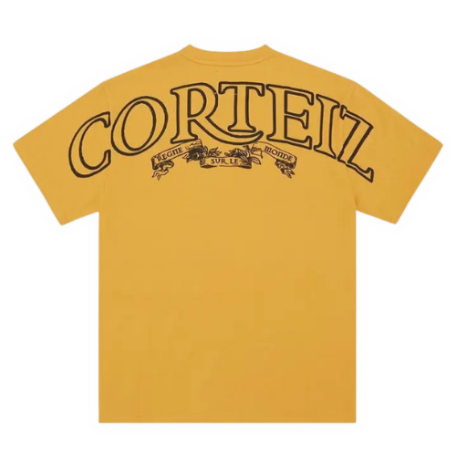 Evil-J heavyweight T-shirt – Beige, S
