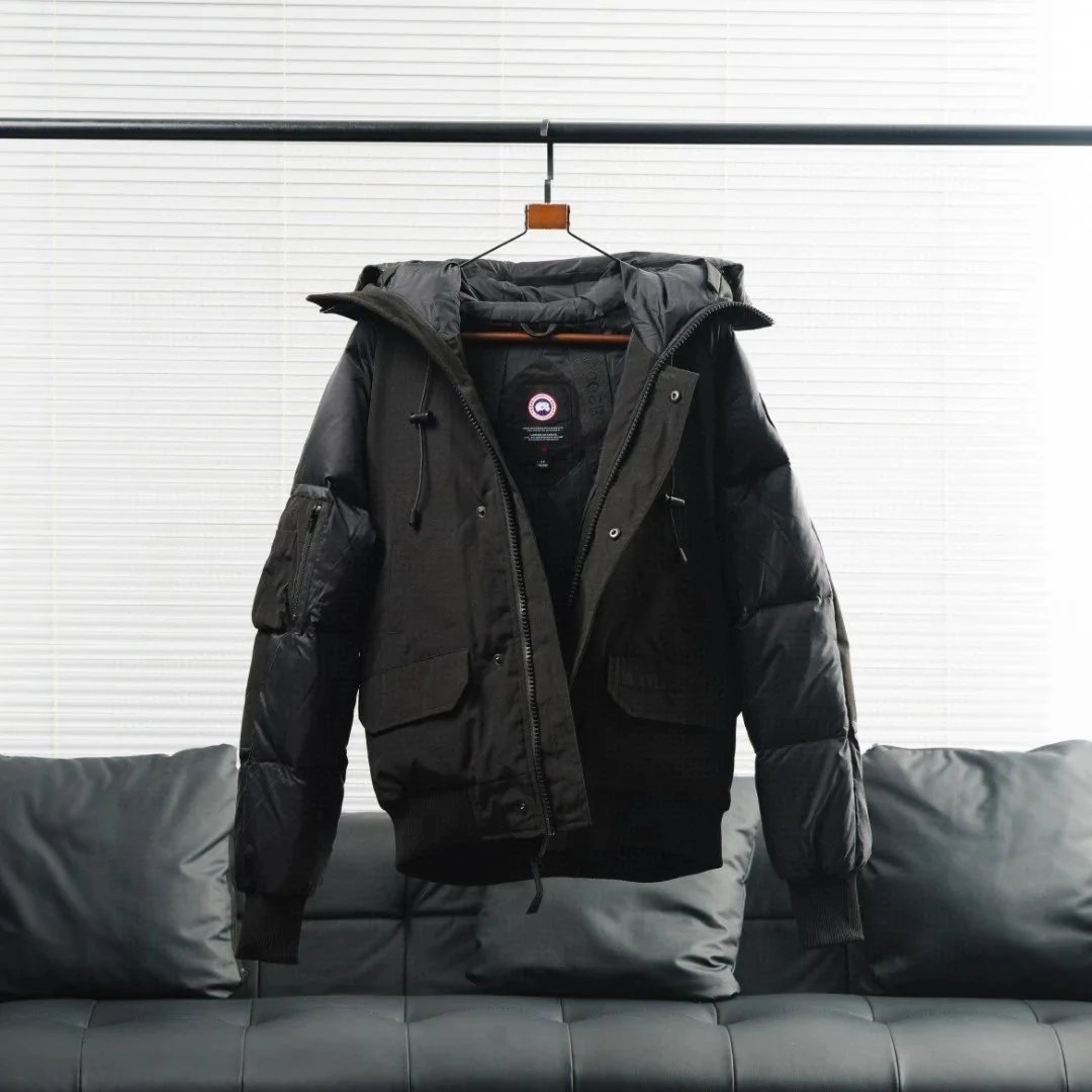 Canada Goose /Canada Goose 23 Fw Paradigm Chilliwack Large Pocket Pilot Down Jacket Unisex Down Jacket – Black, XS(100-135 half a kilogram)