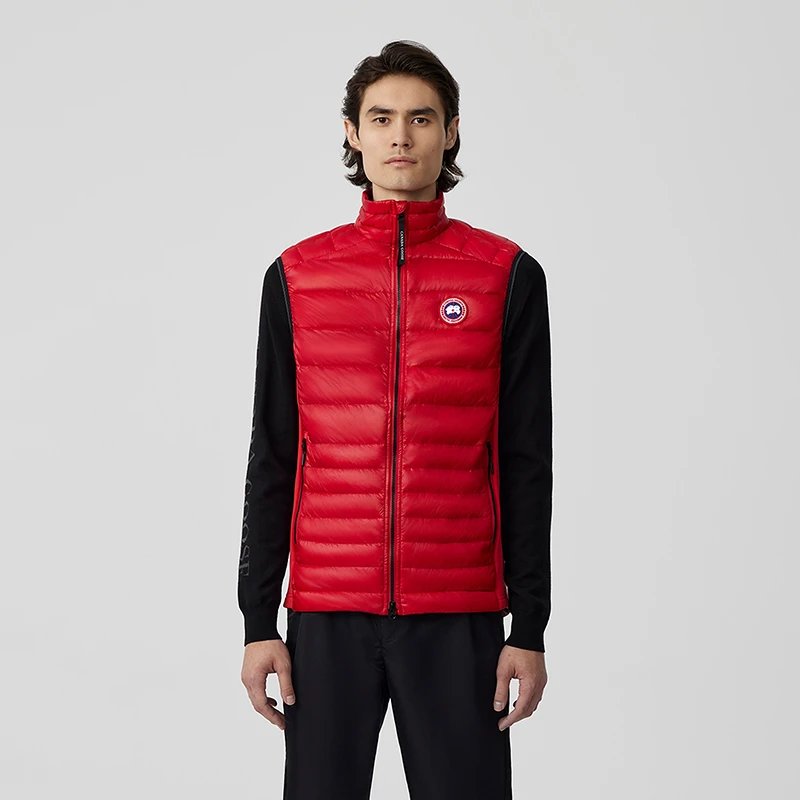 CANADA GOOSE Canada Goose HyBridge Lite Men’s Down Vest and Down Jacket 2715 M – 2XS, 11 Red