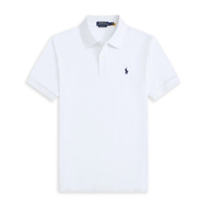 RP polo short sleeve – White POLO green logo, S85-95 jin