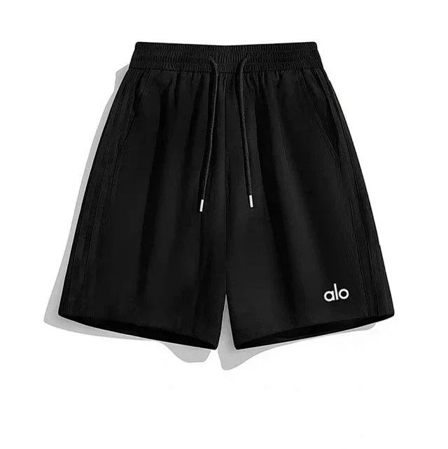 New Tie-dyed Casual Loose All-match Shorts Sports Shorts – Black, S