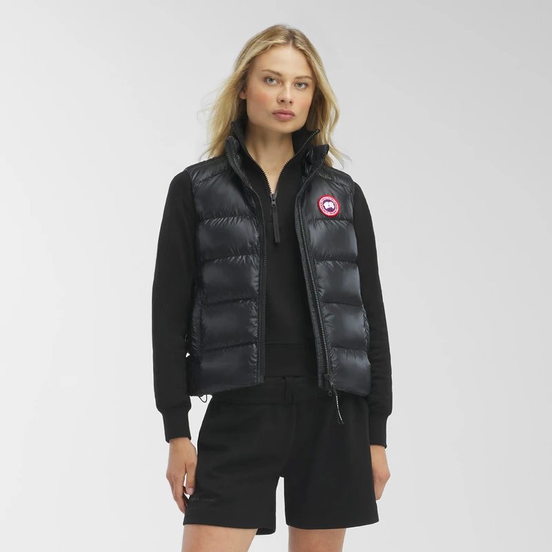 CANADA GOOSE Canada Goose Cypress Women's Down Vest Big Goose Down Jacket 2237 L – XS, 61 Black