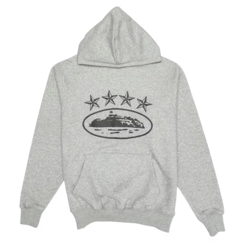 4th-Anniversary Five-Pointed-Star Sweatshirt – Black, XS