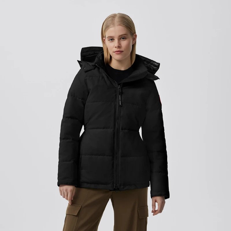 CANADA GOOSE Canada Goose Chelsea Women’s Parka Classic Upgraded Down Jacket 3804 W – 2XS, 61 Black