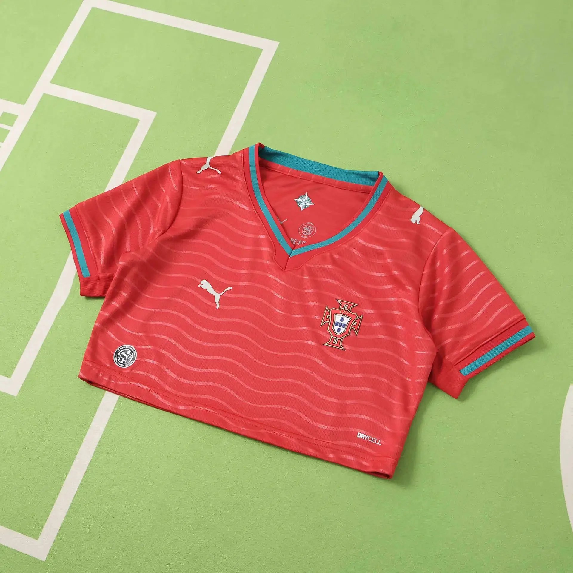 2026 Portugal home women's yoga vest (Customized items are final and cannot be returned or exchanged.) – 1, S