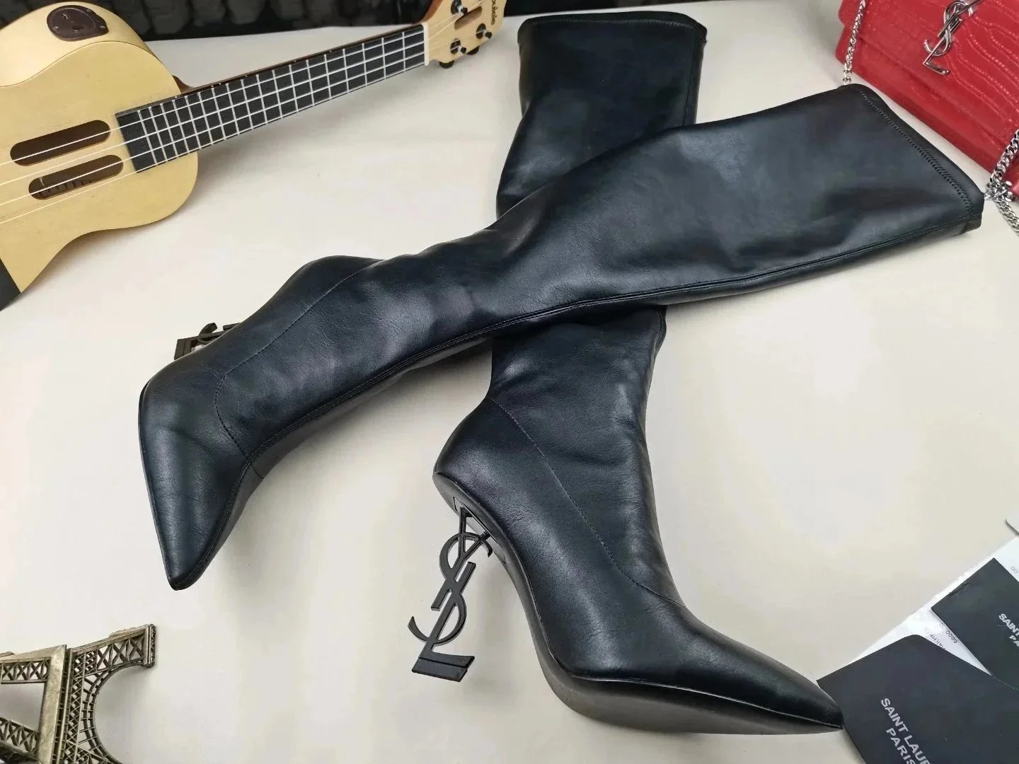 Fashion all-match high-heeled boots-004 – 01, EU35