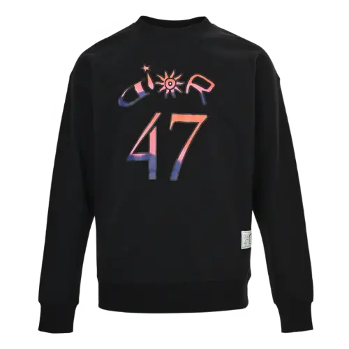 Diao Pai 47 Printed Crewneck Sweat – Black, S