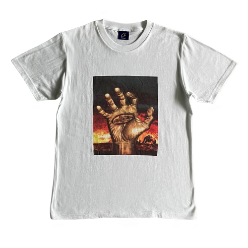 Corteiz Hand Of Hell Shirt White / Red – White, XS