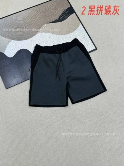 26春夏秋休闲运动压胶科技拉链外套短裤套装950和694