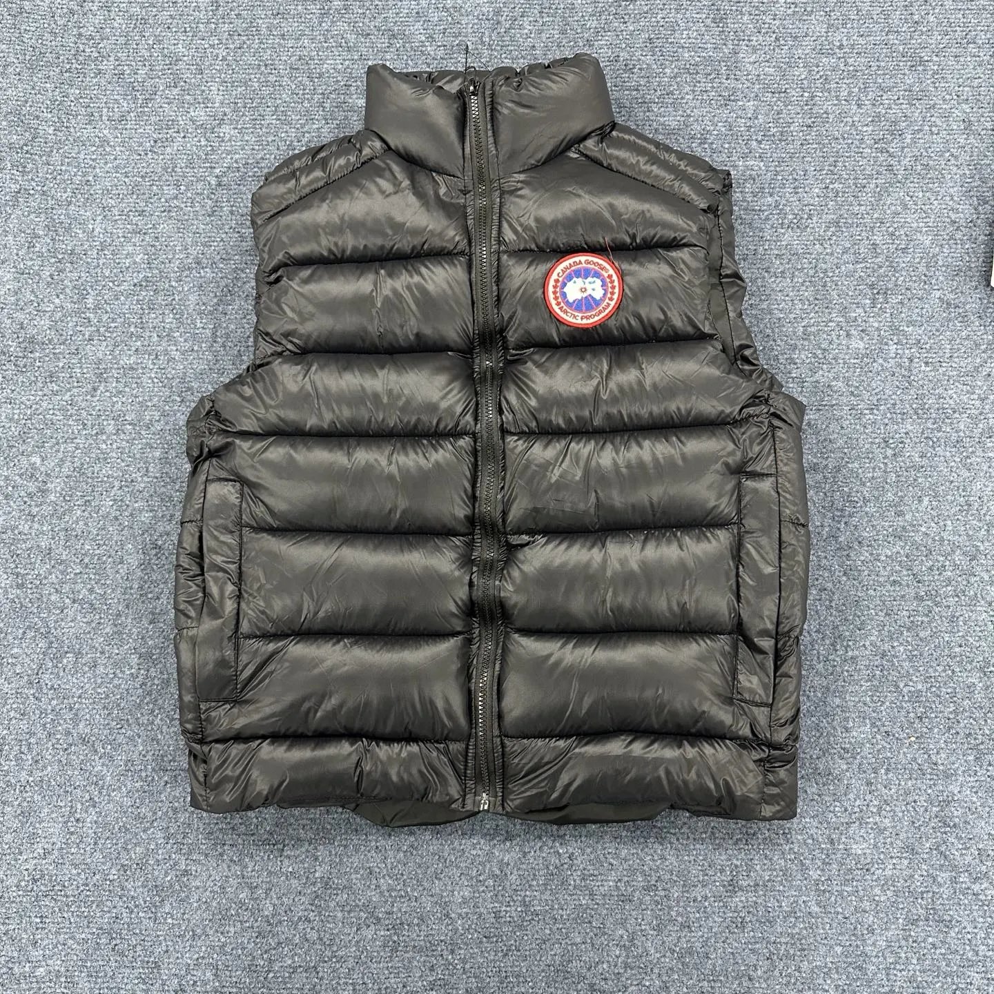 am Factory (low version) vest bright face – Black, S