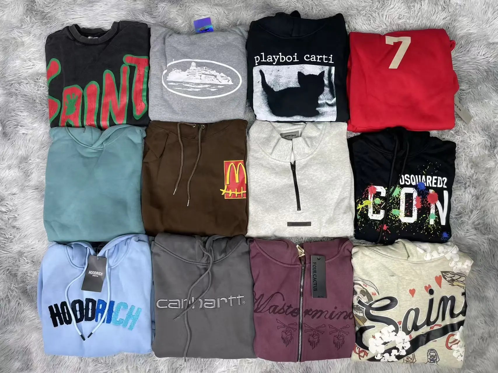 (PD Welfare) Hoodie/Heavyweight /Sweatshirt/Sweatpants blind box, color randomly sent – hoodie Blind box, XS, I agree to no refund or exchange