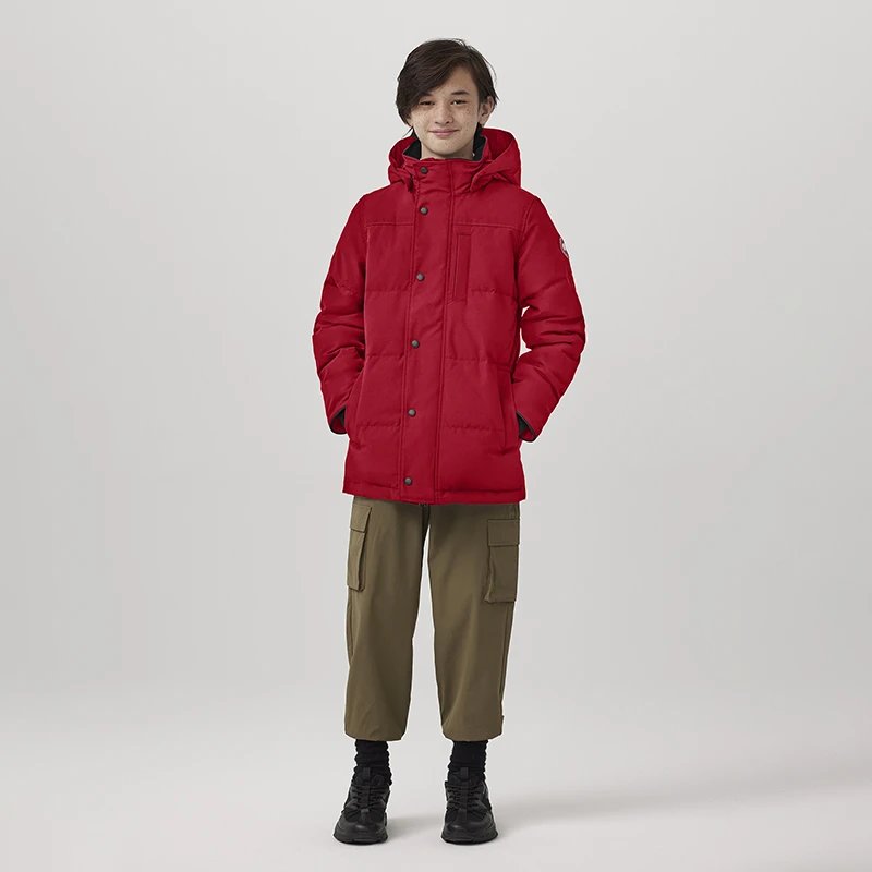 CANADA GOOSE Canada Goose Eakin Teenage parka goose down jacket 4574 Y – XS, 28 jirui red