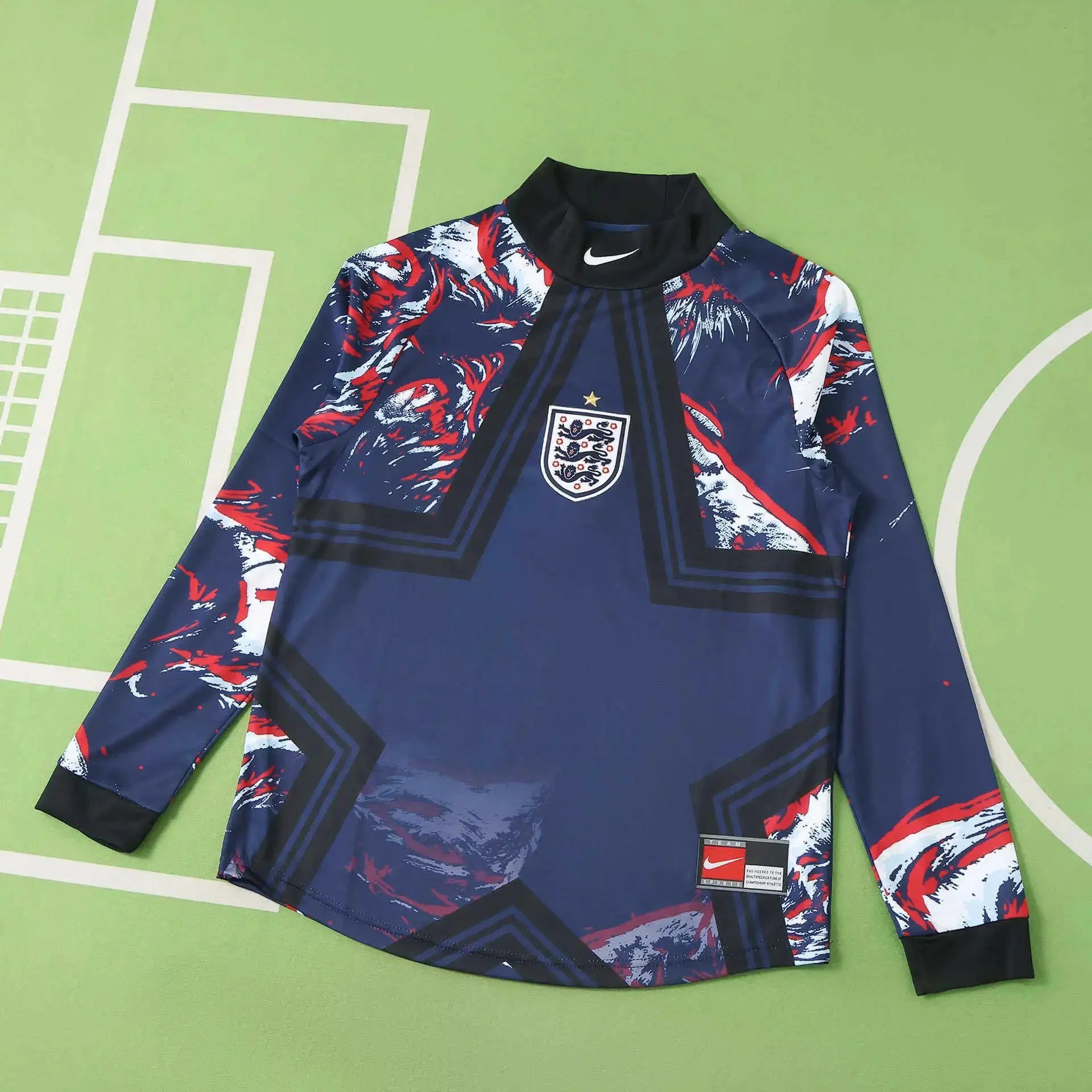 2026 England Hollywood goalkeeper long sleeve Thai version [if the print number is customized, it will not be refunded – 1, S