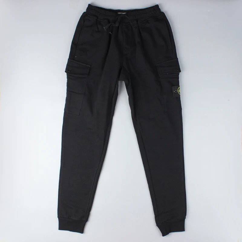Basic four-season style sporty casual sweatpants/long pants – 01, M
