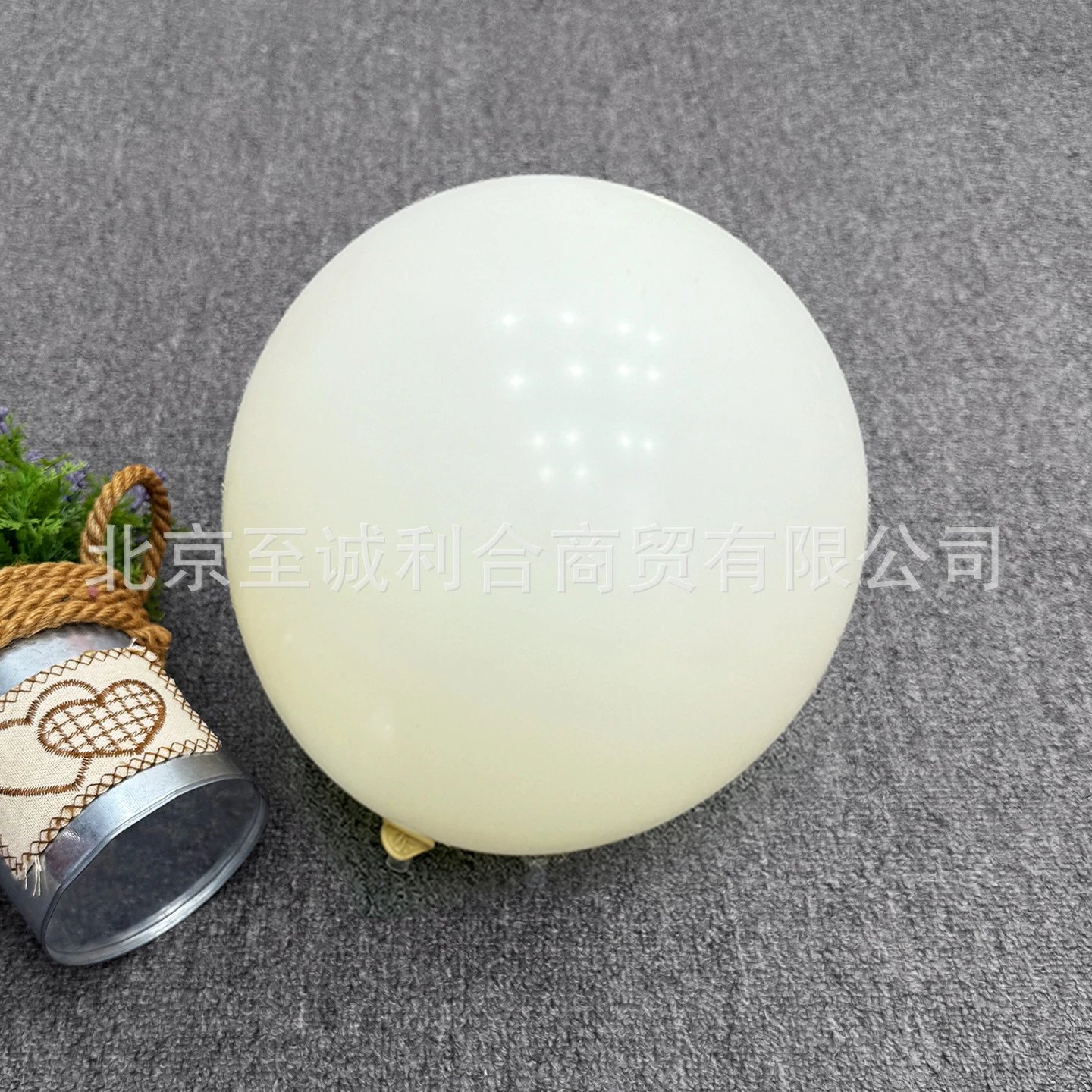 象牙白麦芽白色气球暖白乳白装饰全尺寸生日派对开业氛围场景布置