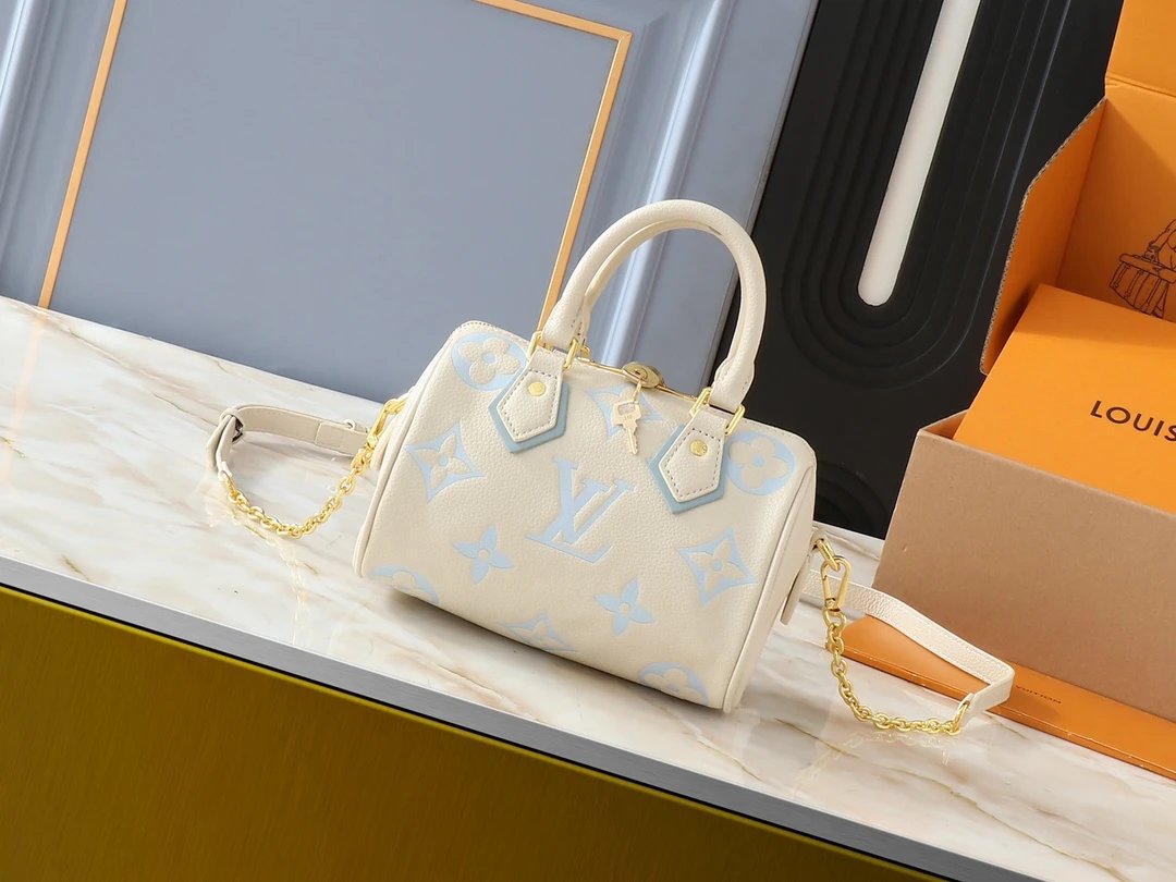 Classic Embossed Leather Crossbody Bag-CY – M12713-1