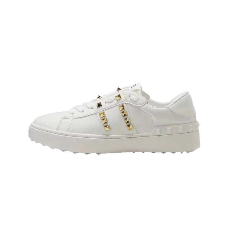 2025 New Men and Women VT The same European and American flat-bottomed versatile thick-bottomed sports rivet small white shoes lovers casual skate shoes - Image 5