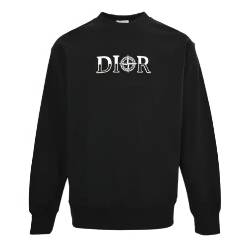 Carved Brand Joint Crewneck Sweat – Black, XS