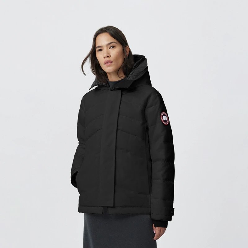 CANADA GOOSE Canada Goose Elmvale Women's Parka Goose Down Jacket 3831 W – XS, 61 Black