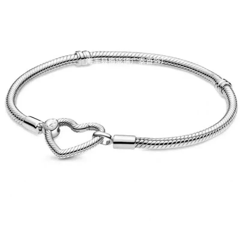 Youth trend heart-shaped buckle bracelet – 1, 16CM