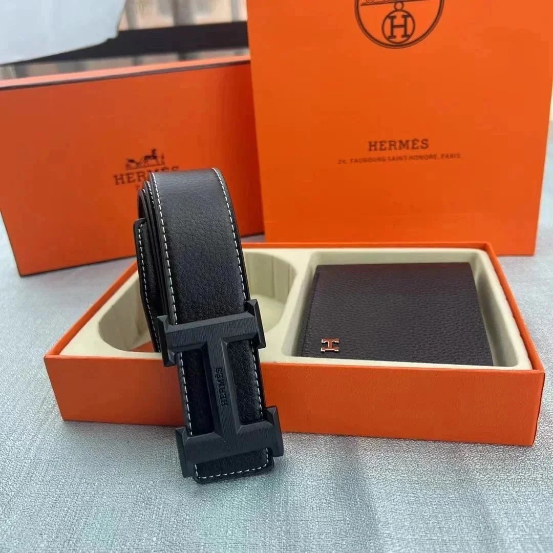 A variety of brand gift box wallet belt (001) – 1, 105cm