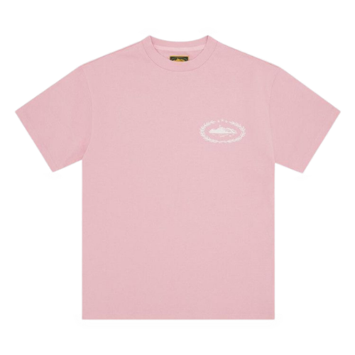 Evil-J heavyweight T-shirt – Pink, S
