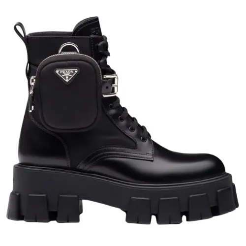 (Customized version 3-7 Ships today）TT 6 Custom Product Leather Fashion Round Toe Ankle Chelsea Boots – No. 1 black, 35