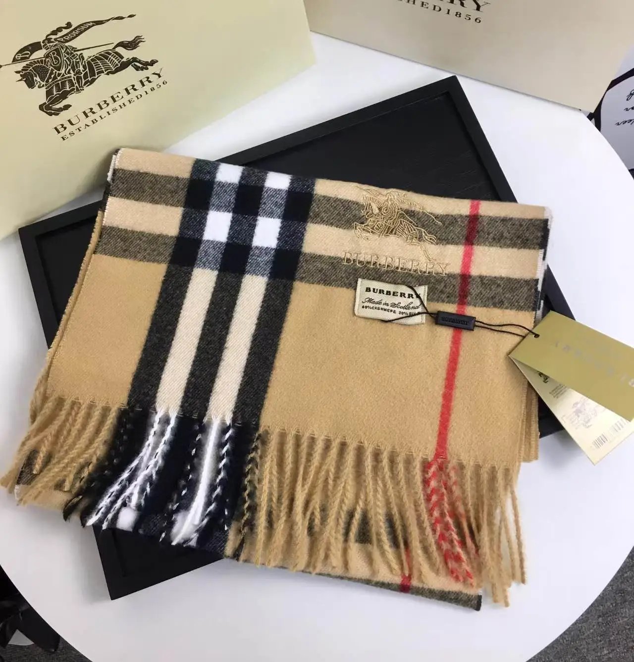 Autumn/Winter Warm Cotton Scarf – 1, Regular packaging
