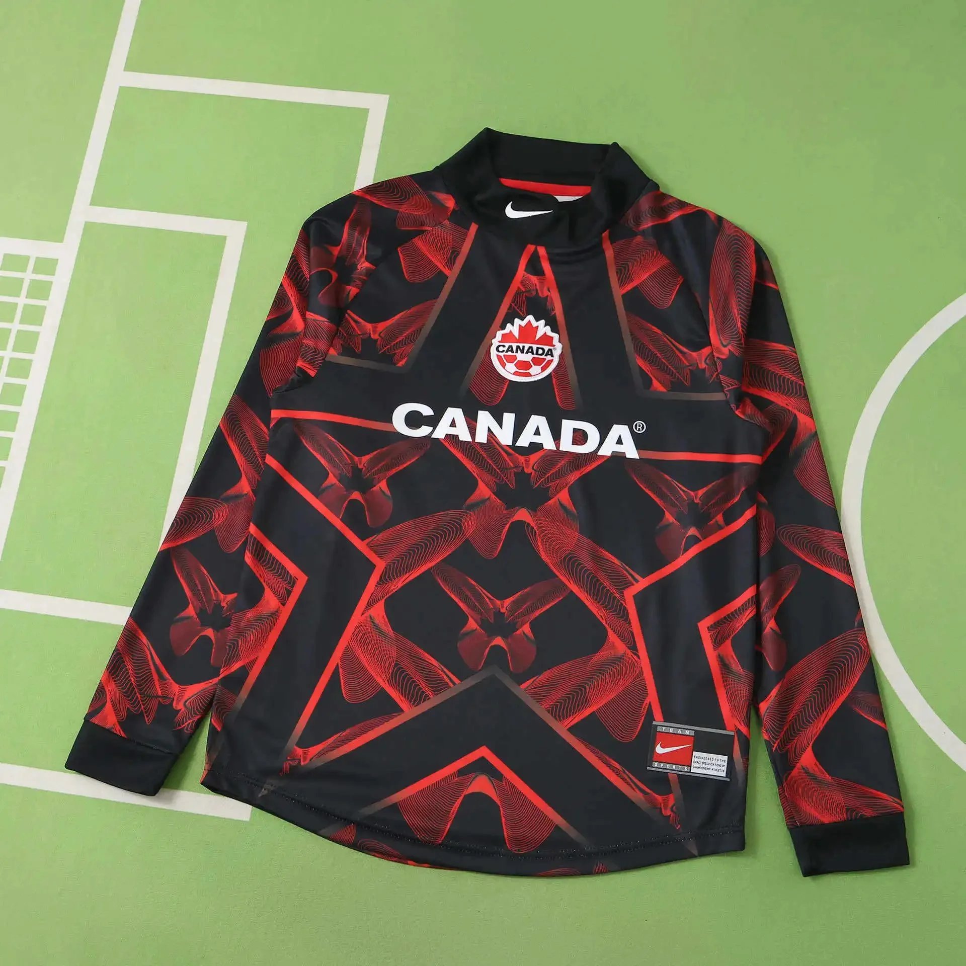 2026 canadian hollywood goalkeeper long-sleeved thai version (Customized items are final and cannot be returned or exchanged.) – 1, S