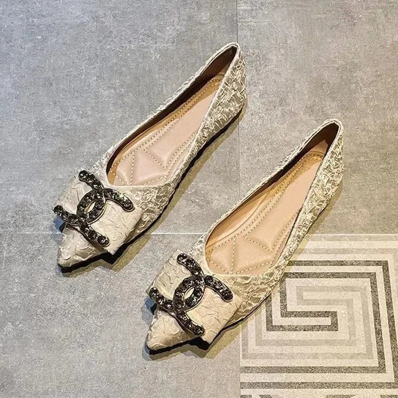 Spring new arrival elegant low-cut pointed-toe flats – 1, 35