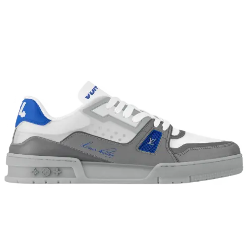 (Customized version 3-7 Ships today)TT 6 Custom Product Round Head Lace-up Low-top Board Shoes – No. 1 gray 1AHTI9, 35