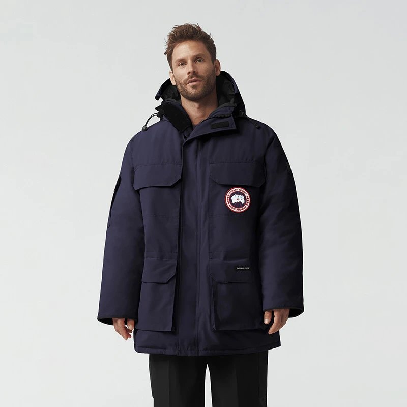CANADA GOOSE Canada Goose Expedition Men's Parka Goose Down Jacket 4660 M – XS, 646 Navy blue