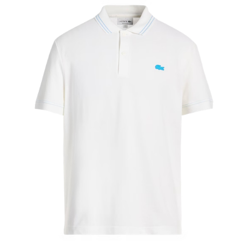 Lacoste Polo Shirt White / Baby Blue – Option ADF2B155, Black