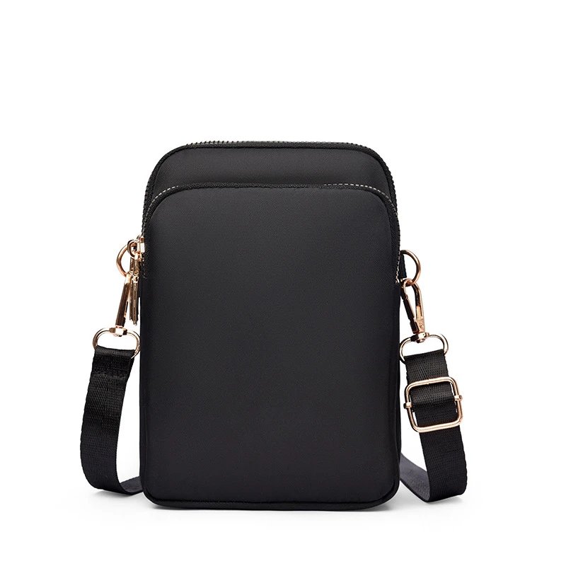 New cross-border fashion trendy lightweight multi-functional versatile waterproof casual shoulder/crossbody bag for women – Black